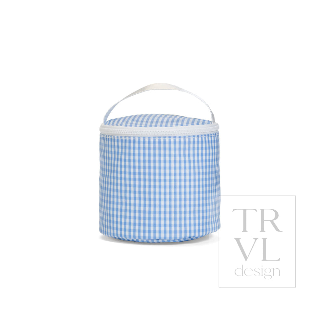 SNACK BAG - GINGHAM SKY *4PC PRE-PACK - Snack Bag