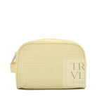 STOW IT Dopp Bag - GINGHAM BUTTERCUP - Cosmetic & Toiletry Bags