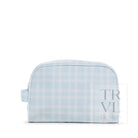 Stow It - Pimlico Plaid Blue Dopp Bag Cosmetic & Toiletry Bags
