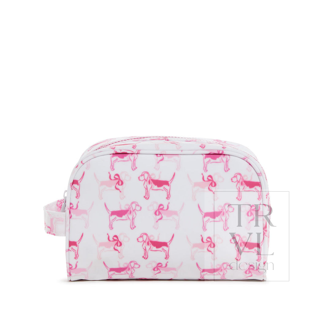 Stow It - Puppy Love Pink Dopp Kit Bag Cosmetic & Toiletry Bags