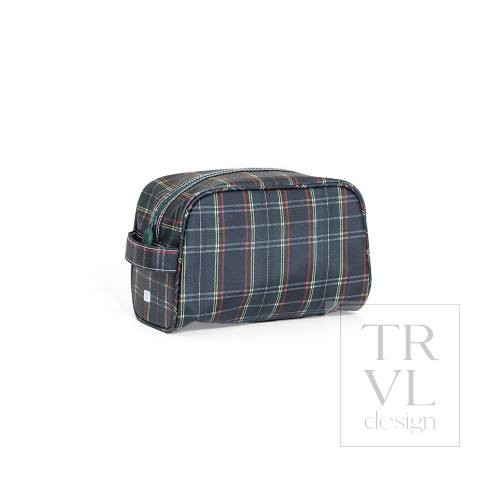 STOWAWAY Toiletry Bag - CAMBRIDGE PLAID - Cosmetic & Toiletry Bags