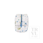 STOWAWAY Toiletry Bag - COASTAL TIDES - Cosmetic & Toiletry Bags