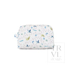 STOWAWAY Toiletry Bag - COASTAL TIDES - Cosmetic & Toiletry Bags