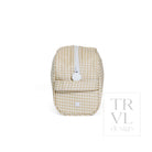 STOWAWAY Toiletry Bag - GINGHAM NEW KHAKI 3 - Cosmetic & Toiletry Bags