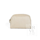 STOWAWAY Toiletry Bag - GINGHAM NEW KHAKI 3 - Cosmetic & Toiletry Bags