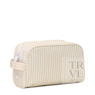 STOWAWAY Toiletry Bag - PIMLICO STRIPE SAND - Cosmetic & Toiletry Bags
