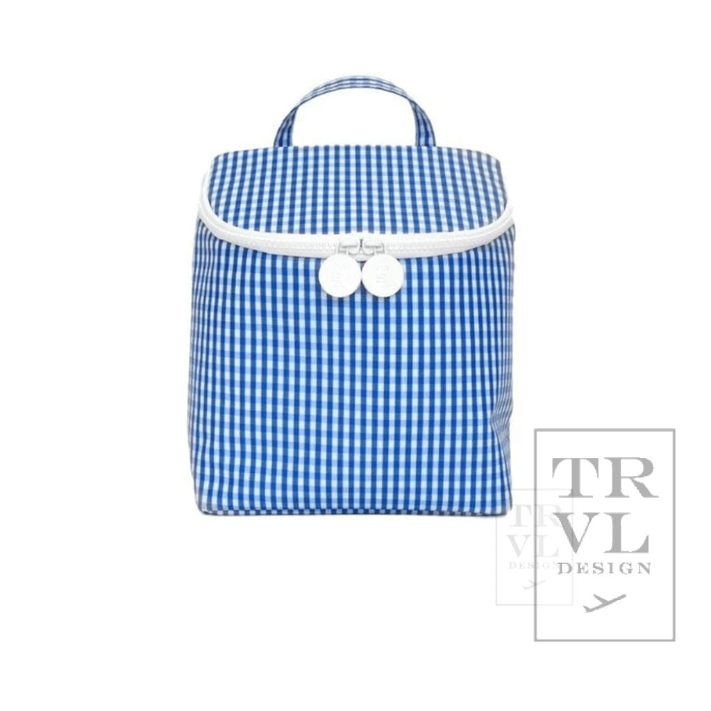 TAKE AWAY Insulated Bag - GINGHAM ROYAL