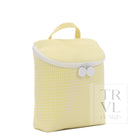 TAKE AWAY INSULATED LUNCH BAG - GINGHAM BUTTERCUP - Lunch Bags