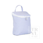 TAKE AWAY INSULATED LUNCH BAG - GINGHAM LILAC - Lunch Bags