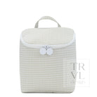 TAKE AWAY INSULATED LUNCH BAG - GINGHAM PEARL GREY - Lunch Bags