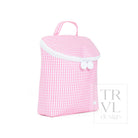 TAKE AWAY INSULATED LUNCH BAG - GINGHAM PINK - Lunch Bags