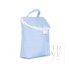 TAKE AWAY INSULATED LUNCH BAG - GINGHAM SKY - Lunch Bags