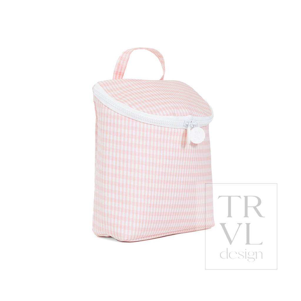 TAKE AWAY INSULATED LUNCH BAG - GINGHAM TAFFY - Lunch Bags