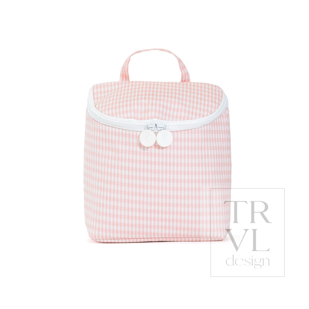TAKE AWAY INSULATED LUNCH BAG - GINGHAM TAFFY - Lunch Bags