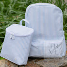 TAKE AWAY INSULATED LUNCH BAG - PIMLICO STRIPE BLUE - Lunch Bags