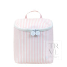 TAKE AWAY INSULATED LUNCH BAG - PIMLICO STRIPE PINK - Lunch Bags