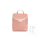 TAKE AWAY INSULATED LUNCH BAG - PIMLICO STRIPE RUST - Lunch Bags
