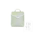 TAKE AWAY INSULATED LUNCH BAG - PIMLICO STRIPE SAGE - Lunch Bags