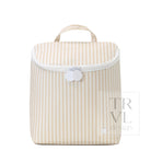 TAKE AWAY INSULATED LUNCH BAG - PIMLICO STRIPE SAND - Lunch Bags