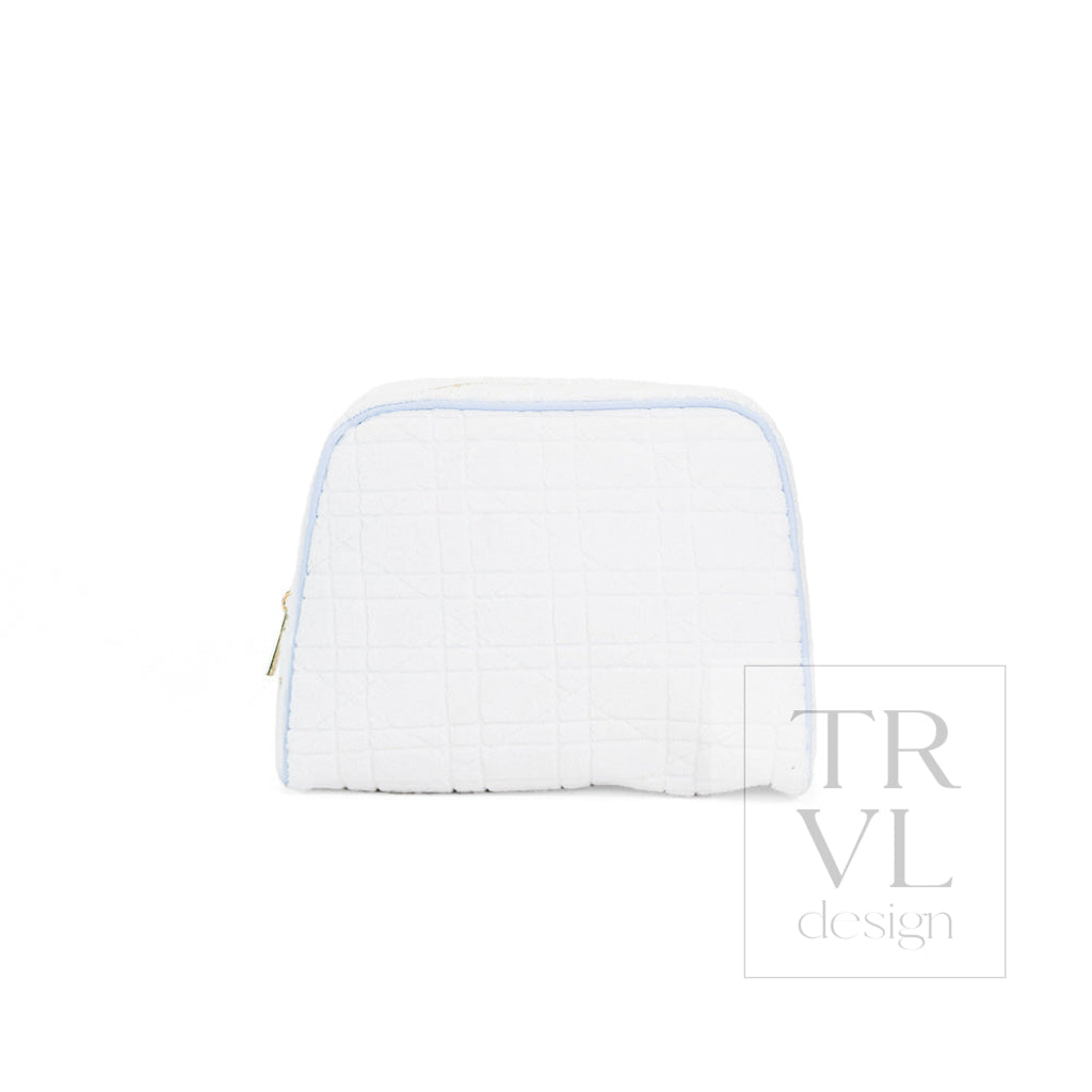 TERRY CANING DUO DOME SET - Cosmetic & Toiletry Bags