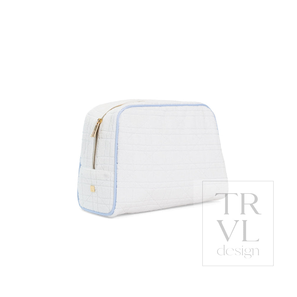 TERRY CANING DUO DOME SET - Cosmetic & Toiletry Bags