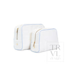 TERRY CANING DUO DOME SET - Cosmetic & Toiletry Bags