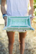 Tray Set - Batik Leaf *New!