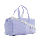 Weekender - Gingham Lilac Duffel Bag