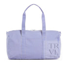 Weekender - Gingham Lilac Duffel Bag