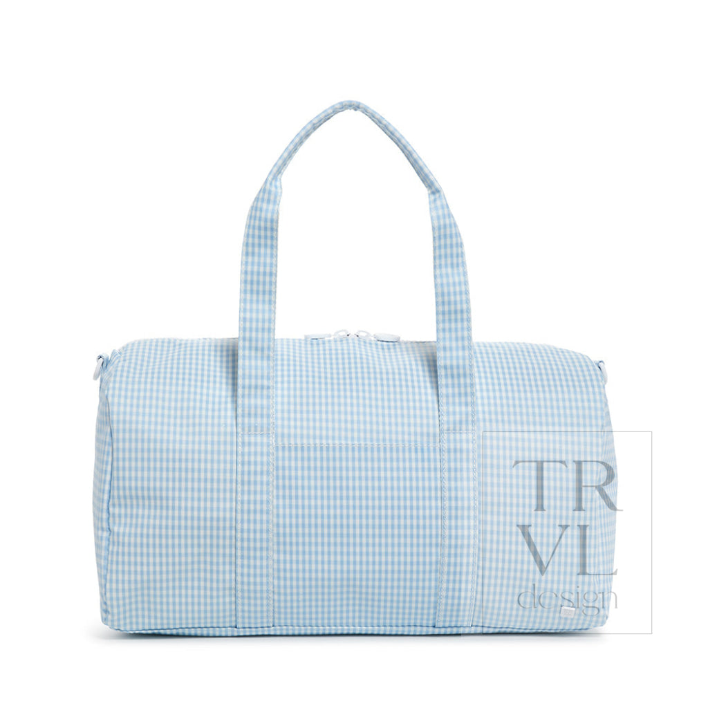 Weekender - Gingham Mist Duffel Bag Bags