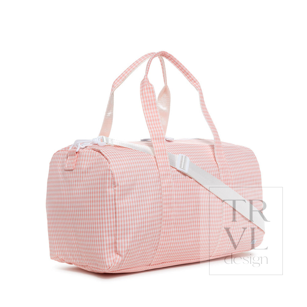 Weekender - Gingham Taffy Duffel Bag Bags