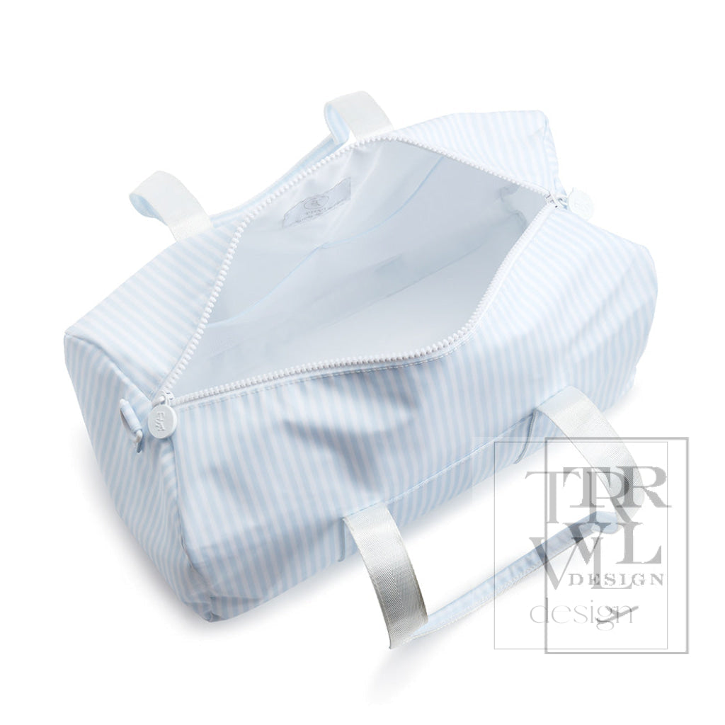 Weekender - Gingham Lilac Duffel Bag