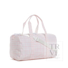Weekender - Pimlico Plaid Pink Duffel Bag Bags