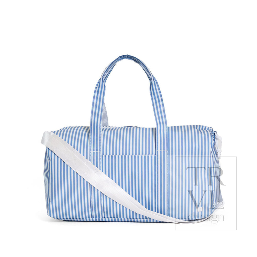 WEEKENDER Duffel Bag - PIMLICO STRIPE CHAMBRAY - Duffel Bags