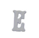 WHITE APPLIQUÉ LETTERS *2 PC PRE-PACK*