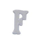 WHITE APPLIQUÉ LETTERS *2 PC PRE-PACK*