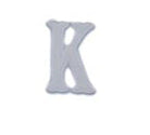 WHITE APPLIQUÉ LETTERS *2 PC PRE-PACK*