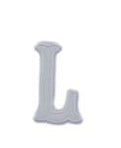 WHITE APPLIQUÉ LETTERS *2 PC PRE-PACK*