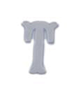 WHITE APPLIQUÉ LETTERS *2 PC PRE-PACK*